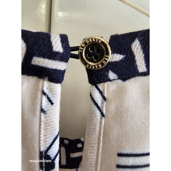 BNWT Ted Baker London Mural Drop Waist Dress - Picture 7 of 11